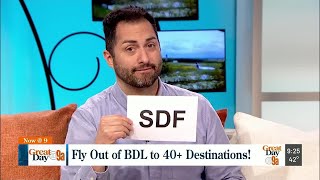 Fly out of BDL to 40+ Destinations