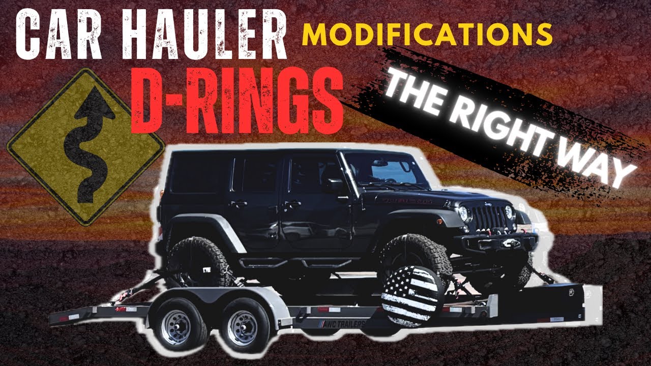 Car Hauler Upgrades for Our Jeep...the right way