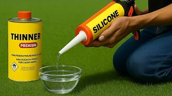 Mix SILICONE and THINNER and see the UNIMAGINABLE happen before your eyes!