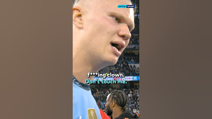 😳 Erling Haaland told Mikel Arteta to 'stay humble' and that started it #PremierLeague
