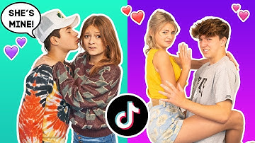 Recreating VIRAL Couple TikToks w/ My CRUSH **TRY NOT TO CRINGE**💋❤️| Gavin Magnus ft. Sophie Fergi