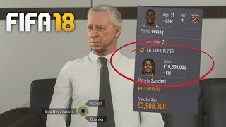 HOW TO SIGN PLAYERS FOR LESS IN FIFA 18 CAREER MODE!!! | LOAN PLAYER GLITCH