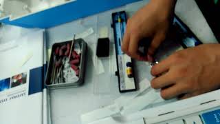 Explosive Detector testing video