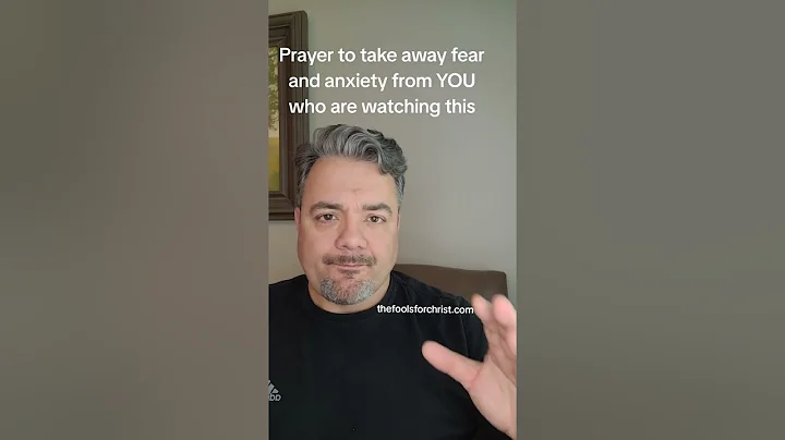 Prayer to remove fear and anxiety