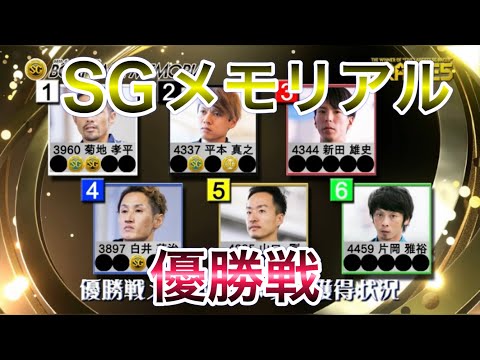 【競艇・ボートレース】浜名湖 SG 優勝戦