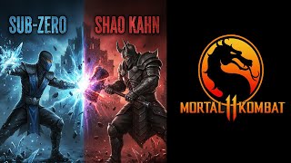 MORTAL KOMBAT 11 -  Sub Zero Vs Shao Khan