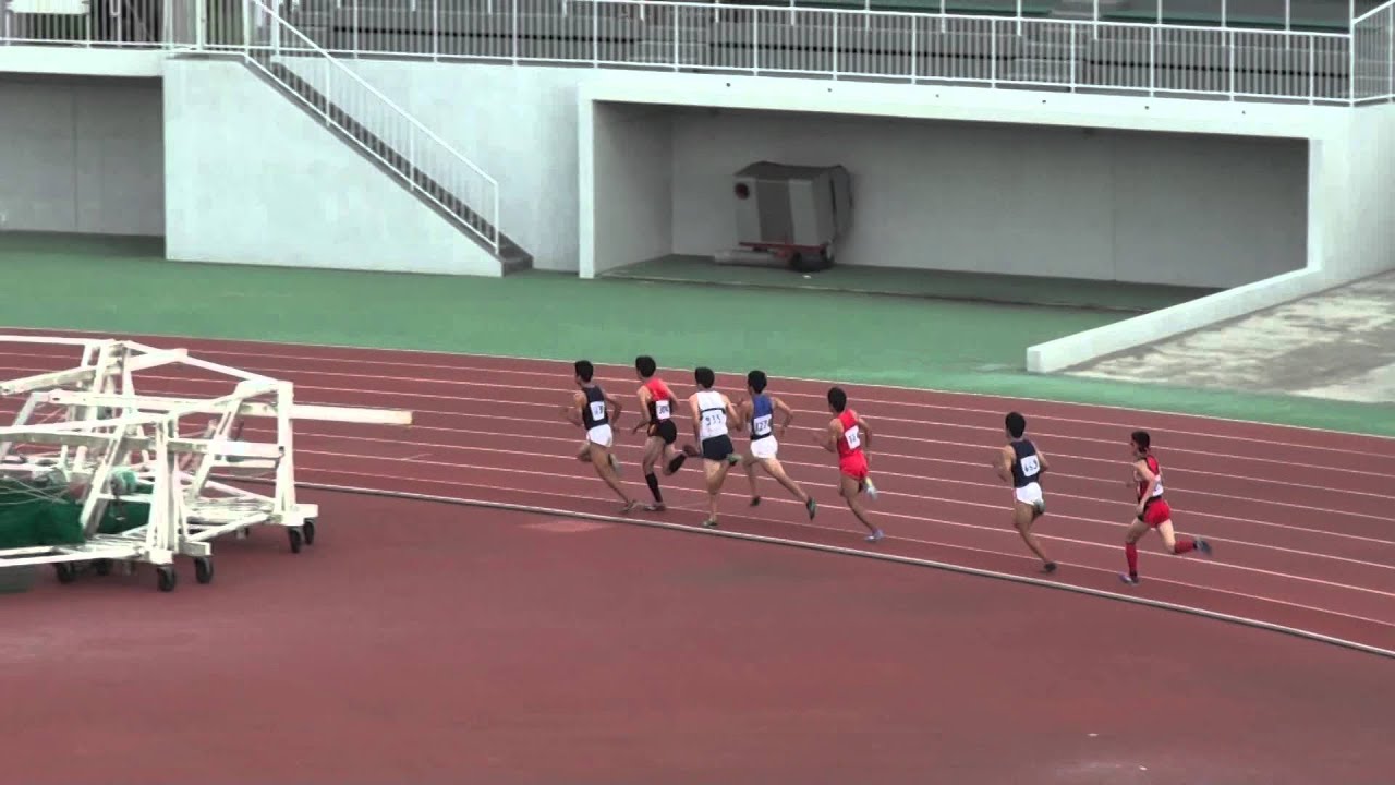 15 関東選手権陸上 男子800m決勝 優勝 飯島陸斗 緑岡 Youtube