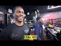 BOXING STAR MANNIE CHANCE AND COACH BOB AND RGBA IN CAMP WITH BAM ESNEWS BOXING