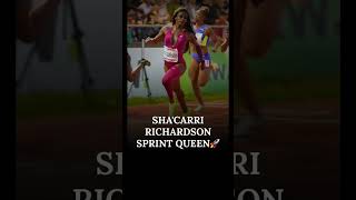 ShaCarri Richardson is the fastest woman alive. #shorts
