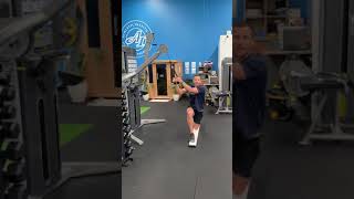 1/2 Kneeling In-Line Cable Chop (Rope)