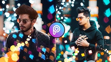 BOKEH LIGHTING EFFECT || photo editing tutorial in PicsArt step by step - prc