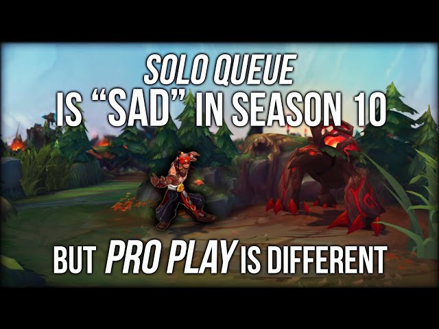 Why is League of Legends meta different in solo queue vs pro