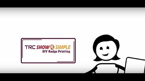 ShowSimple DIY Badge Printing