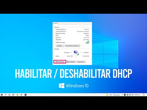 Cómo habilitar o deshabilitar DHCP en Windows 10 / 11