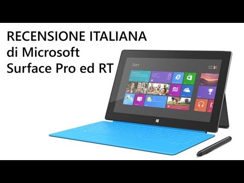 Recensione e confronto Microsoft Surface Pro & RT