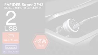 RAPIDER Super 2P42 QC 3.0 and USB-C PD Car Charger screenshot 4