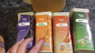 Great Value❤Drink mix review❤Walmart