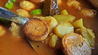 Style Aloo Diye Bori Torkari Recipe