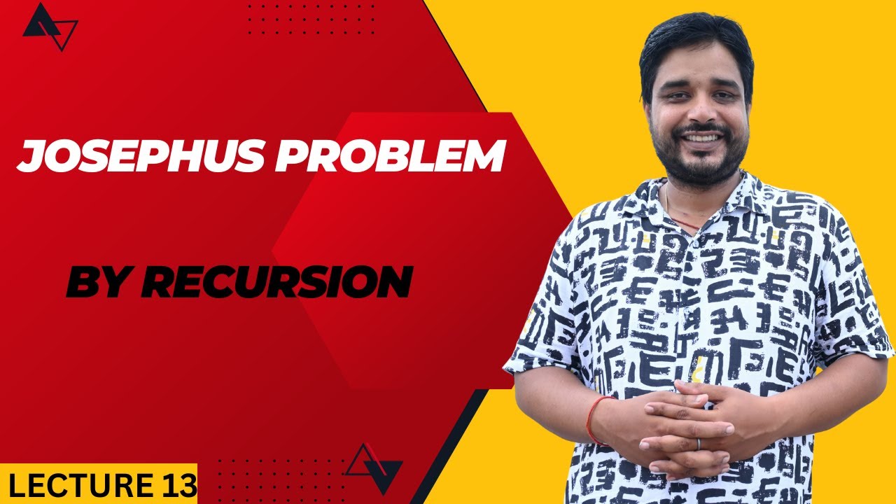 2.13 Josephus Problem Explained | Algorithm, Time & Space Complexity | Coding in VS Code