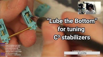 "Lube the bottom" technique for better tuning/modding C³ stabilizers