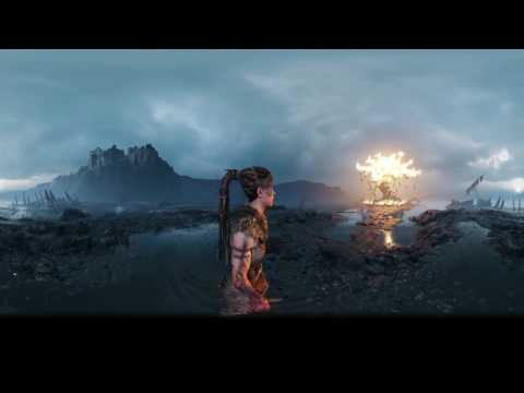 360 VR Game trailer    Hellblade  Senua's Sacrifice  4K Trailer 360 VR Experience