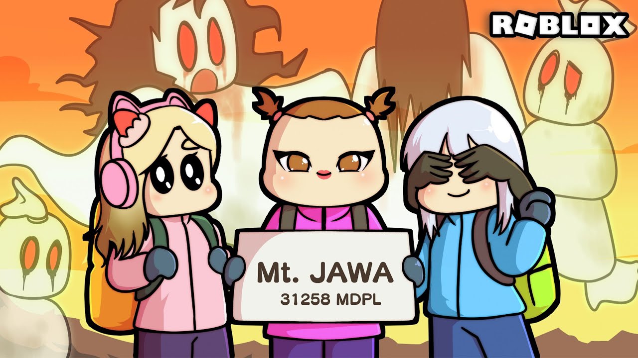 Fantakei Mendaki Gunung Jawa, Banyak Penampakan Aneh?!! [Roblox Indonesia]