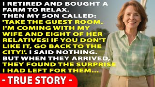 I Bought A Farm To Enjoy My Retirement, But My Son Wanted To Bring A Crowd. So I Surprised Them…