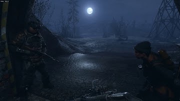 Gameplay Snippet of Metro Exodus on Linux via Lutris/Wine