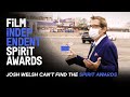Josh Welsh can't find the tent | 2021 Film Independent Spirit Awards