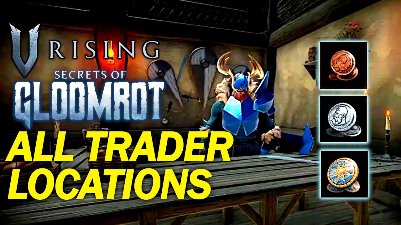 All Trader Shop Locations for Copper, Silver and Goldsun Coins in V