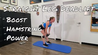 Straight Leg Deadlift: Boost Your Hamstring Power