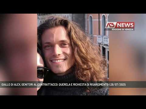 GIALLO DI ALEX, GENITORI AL CONTRATTACCO: QUERELA E RICHIESTA DI RISARCIMENTO | 28/07/2025