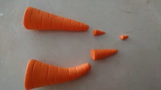 Nariz Para Mono De Nieve Con Arzilla Polimerica Las Manos Mágicas De Mirna Youtube