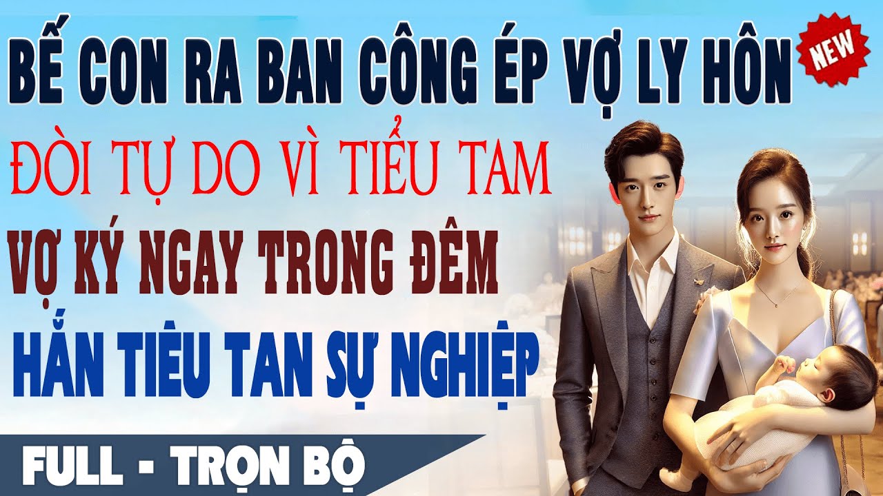 💕 Truyện Ngôn Tình BẾ CON ÉP VỢ LY HÔN ĐÒI TỰ DO VÌ BỒ Vợ Ký Ngay Trong Đêm Hắn Tiêu Tan Sự Nghiệp
