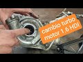 ✅ CUIDADO!! ANTES DE CAMBIAR TURBO MOTOR 1.6HDI tienes que ver este video