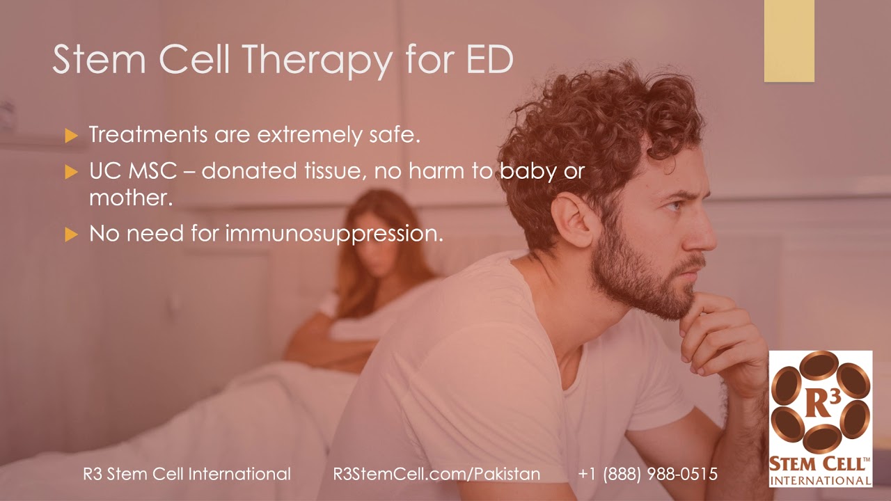 Stem Cell Therapy for Erectile Dysfunction in Pakistan - YouTube