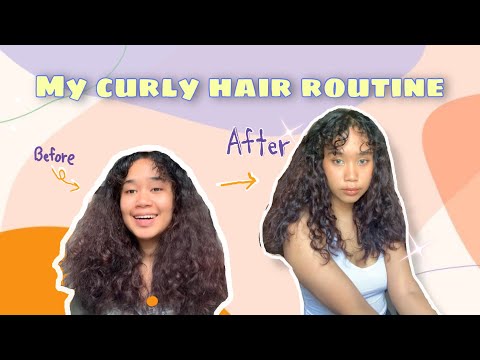 My Curly Hair routine2021(For beginners) | วิธีดูแลผมหยิก/ผมหยักศก