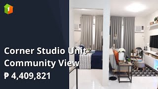Corner Studio Unit- Community View