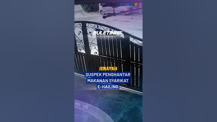 JENAYAH  | Polis Buru Suspek Samun, Cederakan Warga Emas