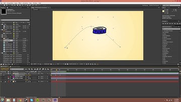 After Effects CS6 Tutorial   21   Keyframe Velocity and Easy Ease