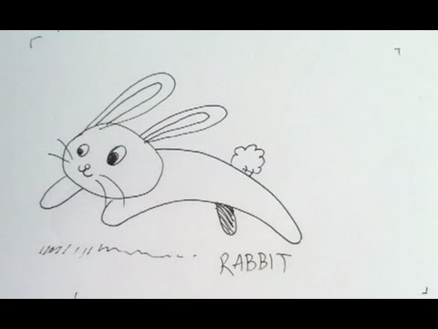 How to Draw a Cartoon Bunny - YouTube