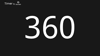 360 Second Countdown Timer