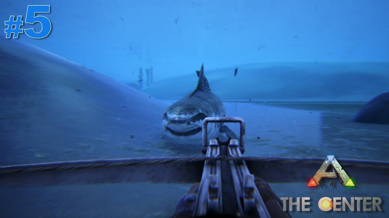 Ark The Center 5. rész Szelídítés (Basilosaurus, Megalodon) YouTube
