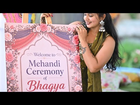 The beginning of forever started with mehendi-stained hands❤️