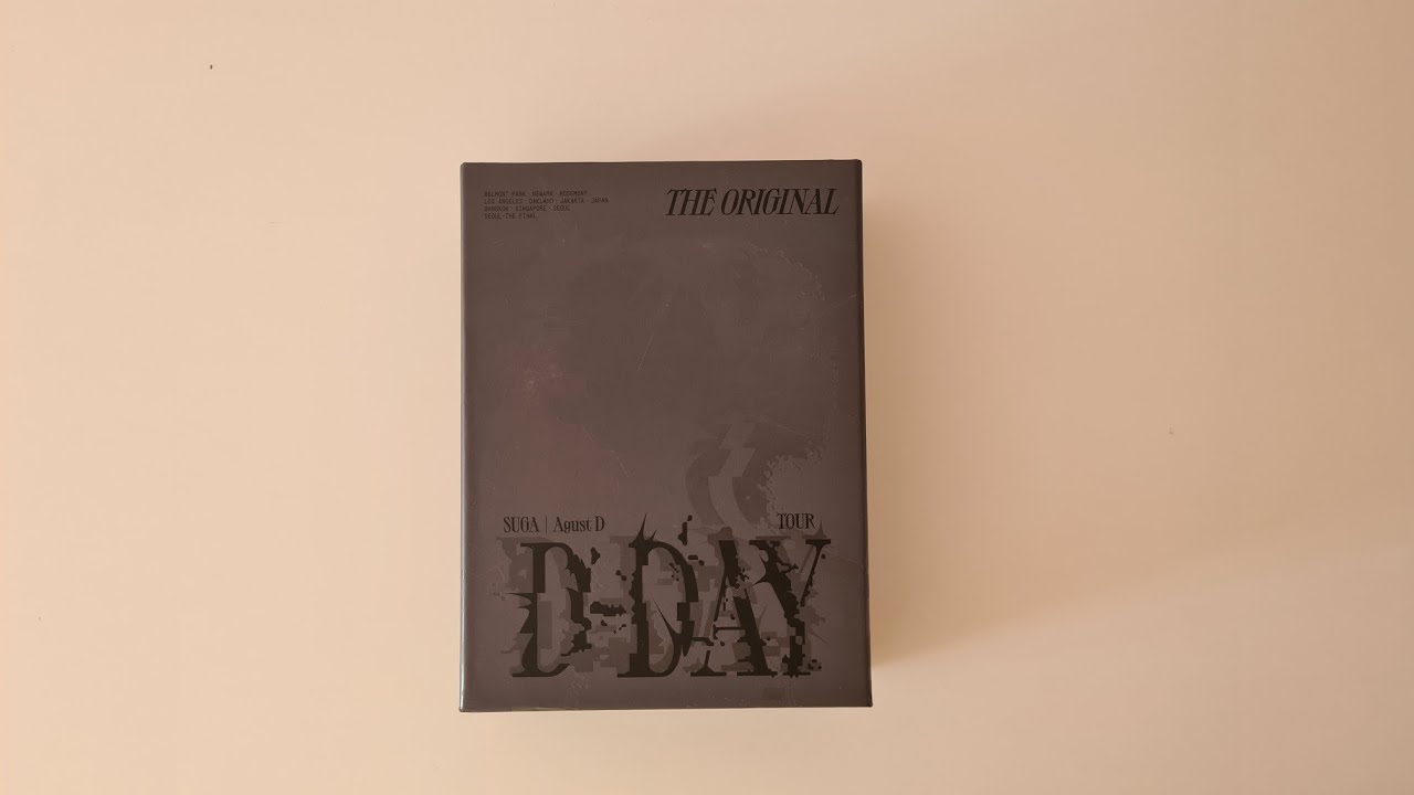 K-POP・アジア Agust D TOUR 'D-DAY' The Original SUGA Agust D - Tour D-day The Original - Amazon.com Music