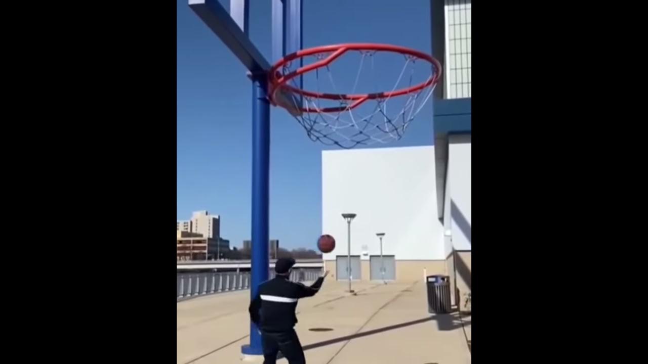 The Worlds Biggest Basketball Hoop? 😳 YouTube