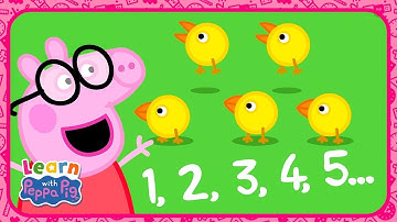 Peppa Learns To Count With Her Friends 🔟 Educational Videos for Kids 📚 Learn With Peppa Pig