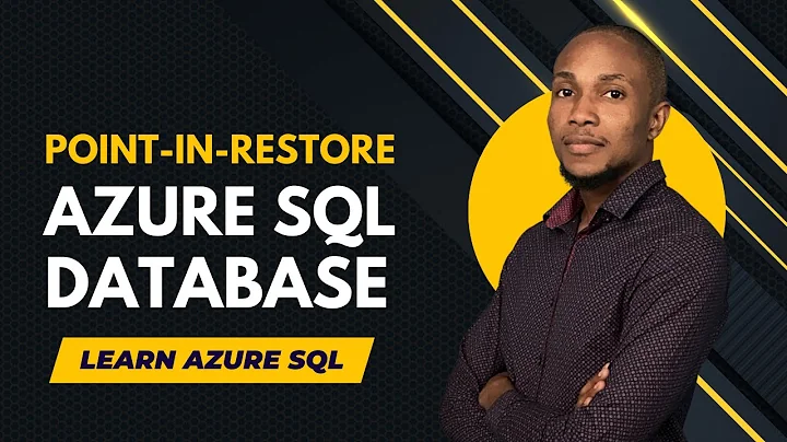 Point in time Restore Azure SQL Database