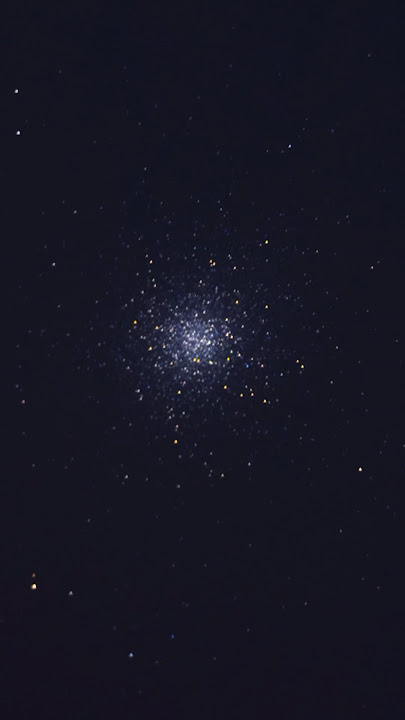 Messier 13 (M13), a globular star cluster located in Hercules constellation #m13 #telescope #stars