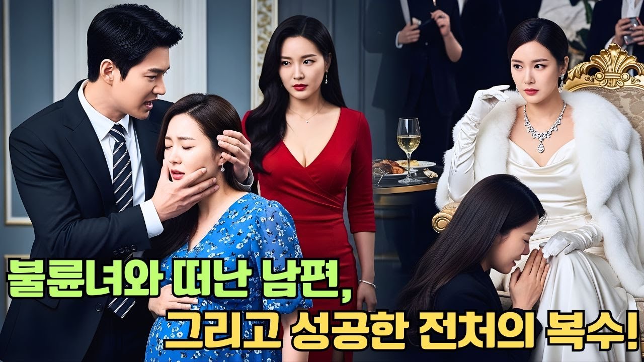 남편은 불륜녀와 바람났지만, 아내가 재벌 CEO와 함께 있는 모습을 보고 후회했다.